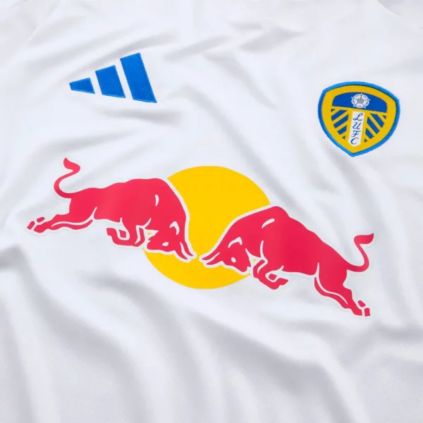 adidas Leeds United FC 2024/25 Home Shirt - Image 3